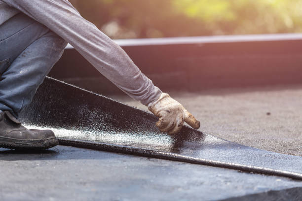 Professional Emergency Waterproofing technician working in Glandorf, OH